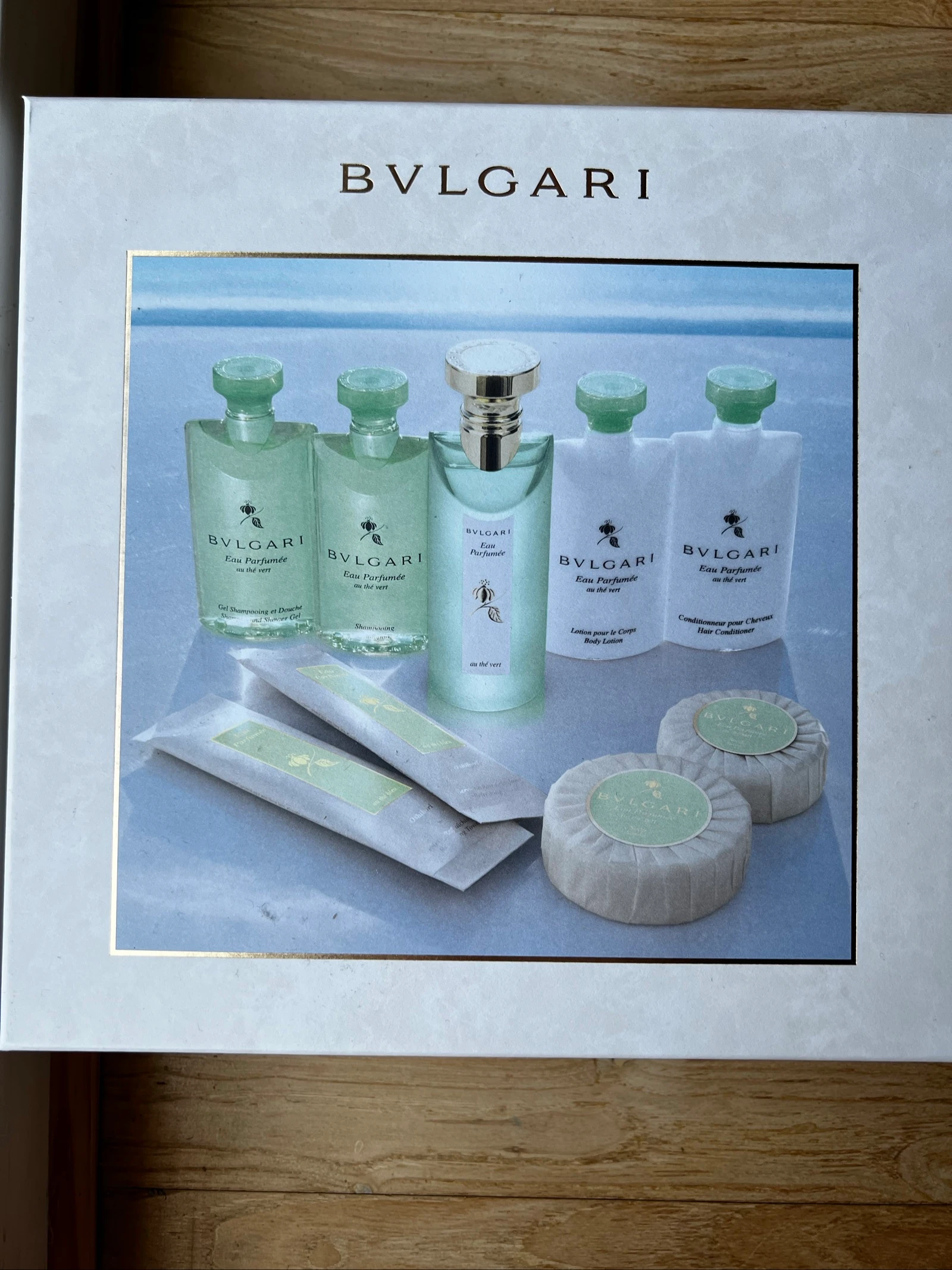 Conjunto de lujo BVLGARI Eau Parfumée au Thé Vert – photo 6